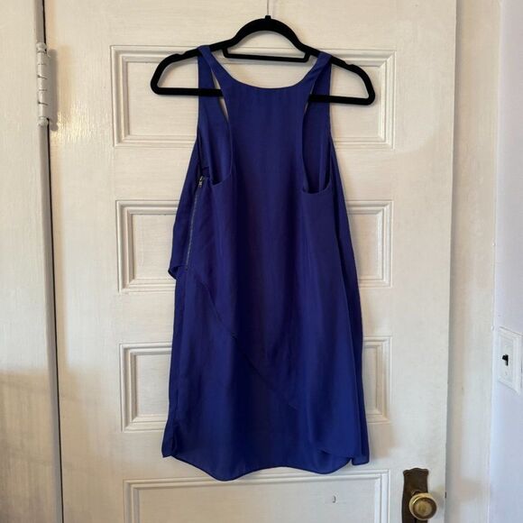 Urban Outfitters Silence + Noise Blue Ruffle Mini Dress - Picture 5 of 11